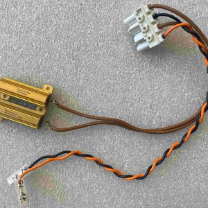 01912 - 01913 resistor 0,1 Ohms,50W 1% and resistor 0,2 Ohms 50W 1% with cable connector Ziehm 8000, Vista